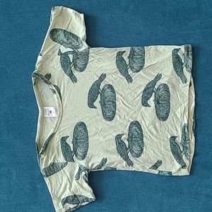 Kate Quinn Boxy Tee Crow Pumpkin